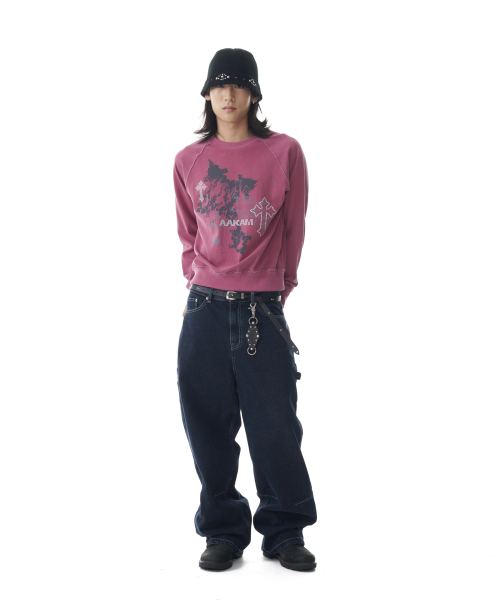 AAKAM(アーカム)の「Cross Studded Sweatshirts (Pink)(スウェット・レディース・その他・1/2)」の9枚目の写真