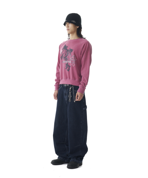 AAKAM(アーカム)の「Cross Studded Sweatshirts (Pink)(スウェット・レディース・その他・1/2)」の11枚目の写真