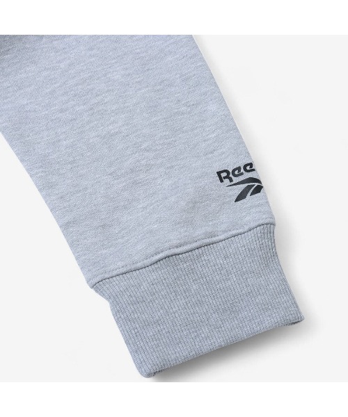 Reebok（リーボック）の「ビッグロゴ フーディー / COLMAN HOODY（パーカー・メンズ・ライトグレー/ブラック・LARGE/MEDIUM/SMALL/X-LARGE）」の8枚目の写真