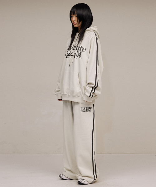 F.ILLUMINATE(フィルミネイト)の「ダブルラインテーピングスウェットパンツ-クリーム(スウェットパンツ・レディース・その他・SMALL/MEDIUM/LARGE)」の5枚目の写真