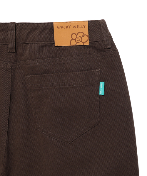 Wacky WiLLy(ワッキーウィリー)の「ウィメンズピーチコットンピンタックパンツブラウン(その他パンツ・レディース・その他・SMALL/MEDIUM)」の7枚目の写真