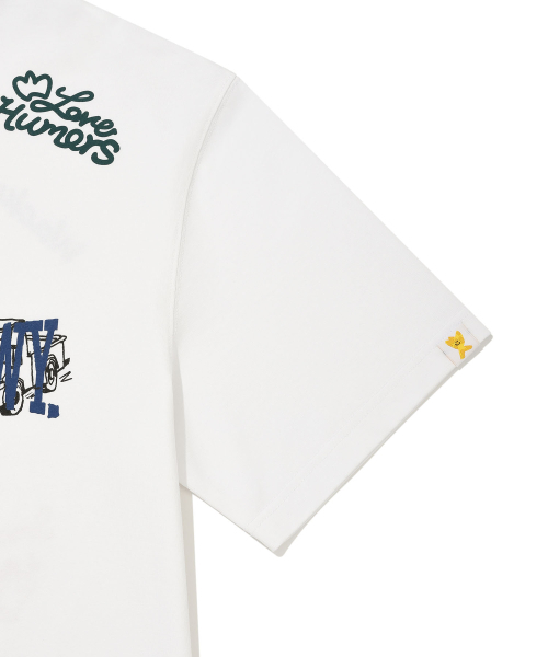 Wacky WiLLy(ワッキーウィリー)の「マルチグラフィック半袖Tシャツホワイト(Tシャツ/カットソー・レディース・その他・SMALL/MEDIUM/LARGE/X-LARGE)」の6枚目の写真