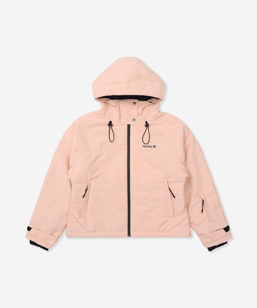 Hurley (ハーレー)の「【Hurley:ハーレー】レディーススノーウェア ショートタイプ INSULATION SHORT SNOW JACKET(スポーツグッズ・レディース・ブラック/ブラック系その他/ブラウン/オフホワイト/ピンク/ブラック×ホワイト・SMALL/MEDIUM/LARGE)」の6枚目の写真