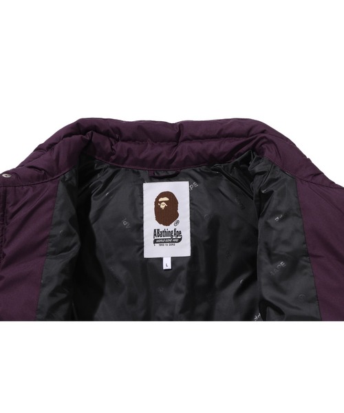 A BATHING APE（アベイシングエイプ）の「B BOY DOWN JACKET（ダウンジャケット/コート・メンズ・オリーブ/ブラック/パープル・SMALL/LARGE/X-LARGE/MEDIUM/XX-LARGE）」の12枚目の写真