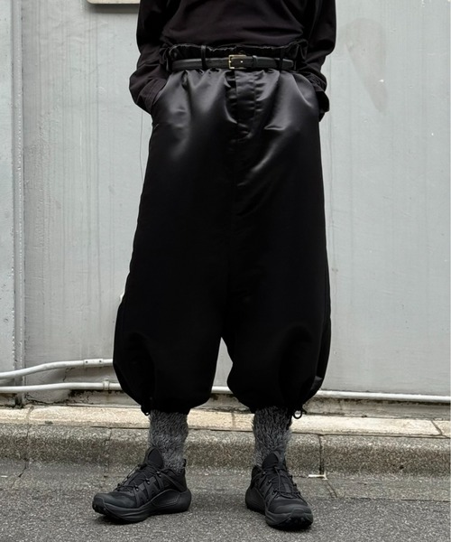 GARDEN TOKYO(ガーデントウキョウ)の「hayha lamka/ヘイヘ ラムカ/hayha SHADOW PANTS(その他パンツ・メンズ・ブラック・F)」の4枚目の写真