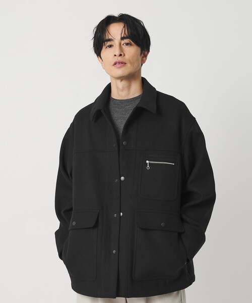 セール】＜koti BEAUTY&YOUTH＞テック メルトンライク カバーオール