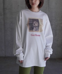 grapevine by k3（グレープバインバイケースリー）の「GO HOME LONG SLEEVE T-SHIRTS（Tシャツ/カットソー）」