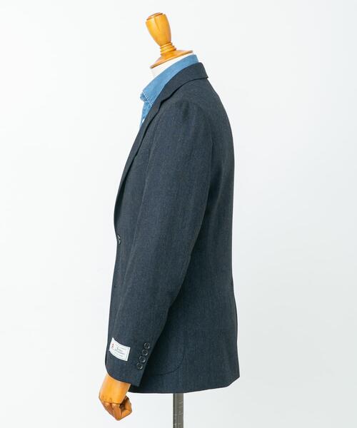 URBAN RESEARCH DOORS(アーバンリサーチドアーズ)の「LIFE STYLE TAILOR ヘリンボンツイードジャケット(その他アウター・メンズ・ネイビー・44/46/48/50)」の17枚目の写真