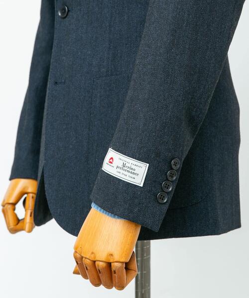 セール】LIFE STYLE TAILOR ヘリンボンツイードジャケット（その他
