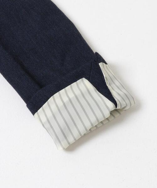 URBAN RESEARCH DOORS(アーバンリサーチドアーズ)の「LIFE STYLE TAILOR ヘリンボンツイードジャケット(その他アウター・メンズ・ネイビー・44/46/48/50)」の13枚目の写真