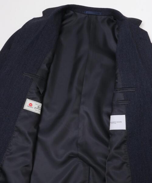URBAN RESEARCH DOORS(アーバンリサーチドアーズ)の「LIFE STYLE TAILOR ヘリンボンツイードジャケット(その他アウター・メンズ・ネイビー・44/46/48/50)」の14枚目の写真