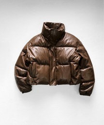 ショート丈中綿ベスト ショートベスト ダウンベスト」に該当する