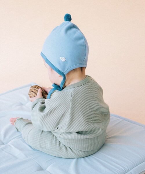 こども ビームス（コドモビームス）の「ベビー テレコ ラグラン Tシャツ 2026SS（60～90cm）（Tシャツ/カットソー・キッズ・イエロー系その他4/ブラウン系その他5/グリーン系その他・80-90/60-70）」の22枚目の写真