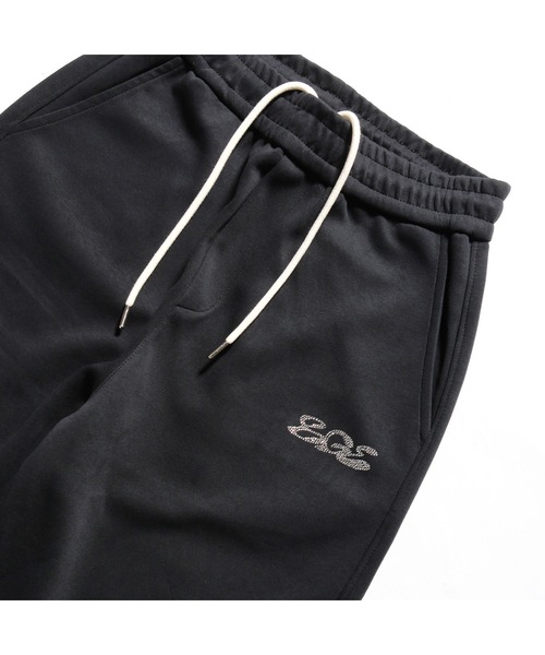 BGL（ビージーエル）の「RHINESTONE SWEAT PANTS / ラインストーン / キラキラ / Y2K / 韓国ストリート　スウェットパンツ（スウェットパンツ・レディース・ブラック/グレー・S/M/L）」の10枚目の写真