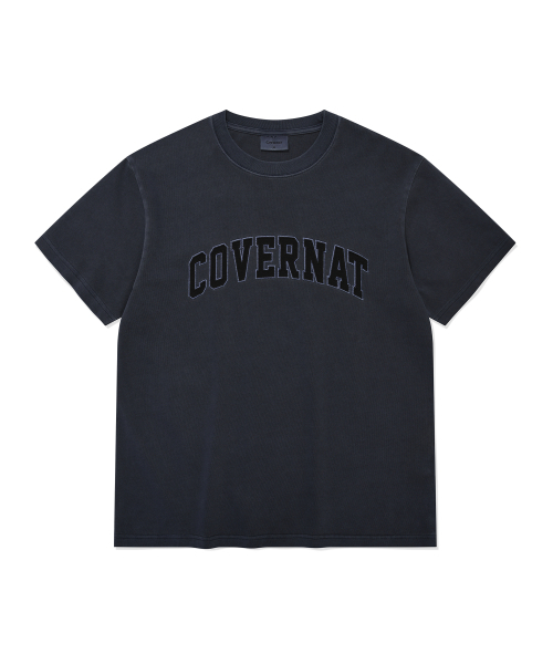 COVERNAT(カバーナット)の「アーチアップリケDing Tシャツ Dark Navy(Tシャツ/カットソー・レディース・その他・XX-LARGE/X-SMALL/SMALL/MEDIUM/LARGE/X-LARGE)」の6枚目の写真