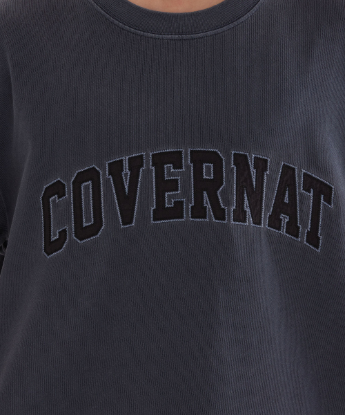 COVERNAT(カバーナット)の「アーチアップリケDing Tシャツ Dark Navy(Tシャツ/カットソー・レディース・その他・XX-LARGE/X-SMALL/SMALL/MEDIUM/LARGE/X-LARGE)」の7枚目の写真