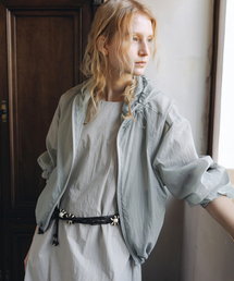 ANDNEEDS（アンドニーズ）の「Pond hoody windbreaker (green)（ナイロンジャケット）」