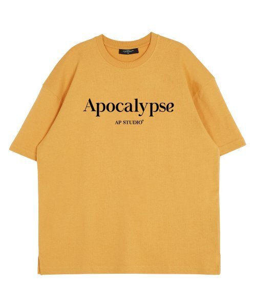 ASTRAL PROJECTION(アストラルプロジェクション)の「アポカリプスラウンドネック 15番手綿半袖Tシャツ_チェダー(Tシャツ/カットソー・メンズ・その他・LARGE/X-LARGE)」の2枚目の写真