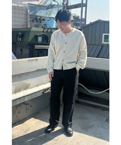 BESLOW（ビースロー）の「[ビスルーXデリック]クルーネックショートカーディガンアイボリー（カーディガン/ボレロ・メンズ・その他・MEDIUM/SMALL/X-LARGE/LARGE）」の12枚目の写真