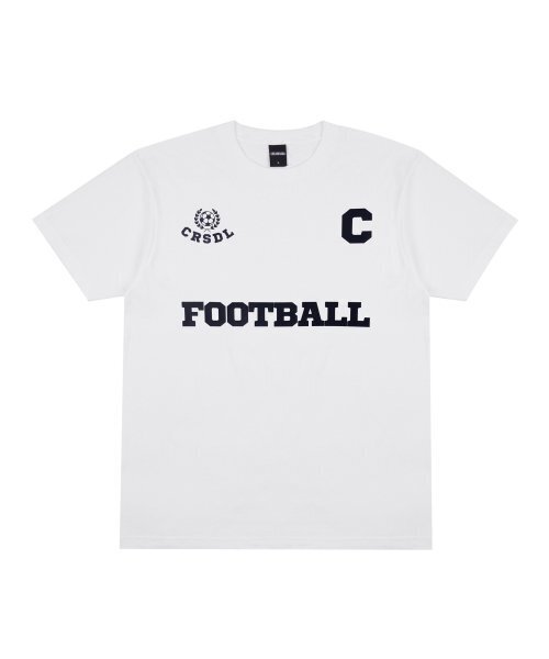 CREAM SODA LAB(クリームソーダラボ)の「シーロゴフットボールクラブ半袖Tシャツホワイト(Tシャツ/カットソー・メンズ・その他・MEDIUM/LARGE/X-LARGE/XX-LARGE)」の2枚目の写真