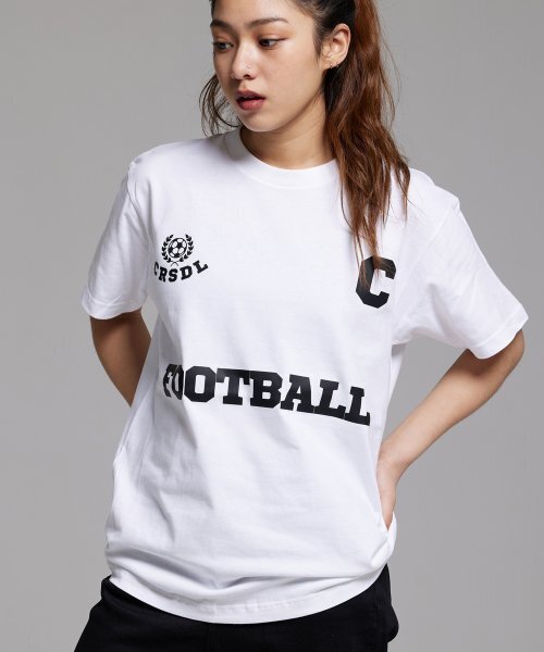 CREAM SODA LAB(クリームソーダラボ)の「シーロゴフットボールクラブ半袖Tシャツホワイト(Tシャツ/カットソー・メンズ・その他・MEDIUM/LARGE/X-LARGE/XX-LARGE)」の7枚目の写真