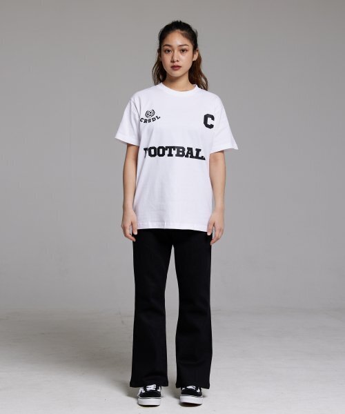 CREAM SODA LAB(クリームソーダラボ)の「シーロゴフットボールクラブ半袖Tシャツホワイト(Tシャツ/カットソー・メンズ・その他・MEDIUM/LARGE/X-LARGE/XX-LARGE)」の8枚目の写真