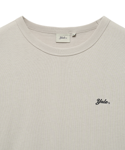 YALE（イェール）の「[2PACK]ヘビーウェイトスネルロゴ半袖Tシャツ_ホワイト/ワームグレー（Tシャツ/カットソー・レディース・その他・MEDIUM/LARGE/X-LARGE）」の6枚目の写真