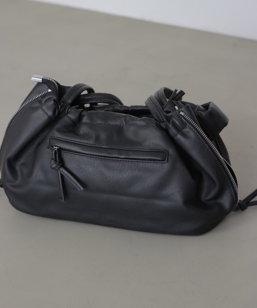 Bou Jeloud(ブージュルード)の「ビンテージ加工トート(トートバッグ・レディース・ブラック・ONESIZE)」の6枚目の写真