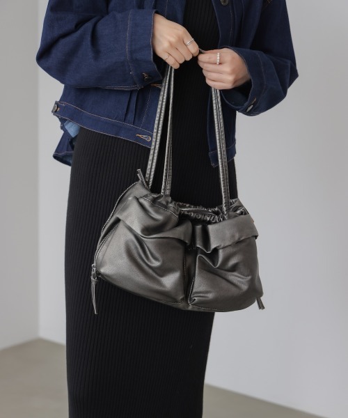 Bou Jeloud(ブージュルード)の「ビンテージ加工トート(トートバッグ・レディース・ブラック・ONESIZE)」の10枚目の写真