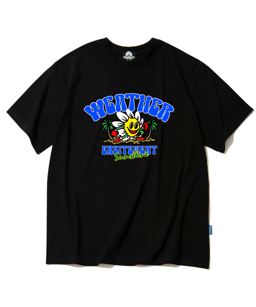 TRIPSHION(トリップション)の「デイジーウェザー グラフィックTシャツ - ブラック(Tシャツ/カットソー・メンズ・その他・LARGE/MEDIUM/X-LARGE)」の1枚目の写真