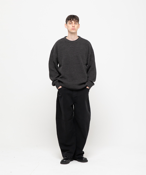 CHAMBROS（チャンブロス）の「カーブド BARREL コットンデニムパンツ[ブラック]（デニムパンツ・レディース・その他・SMALL/MEDIUM/LARGE/X-LARGE/2XL）」の20枚目の写真