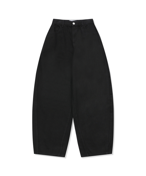 CHAMBROS（チャンブロス）の「カーブド BARREL コットンデニムパンツ[ブラック]（デニムパンツ・レディース・その他・SMALL/MEDIUM/LARGE/X-LARGE/2XL）」の15枚目の写真