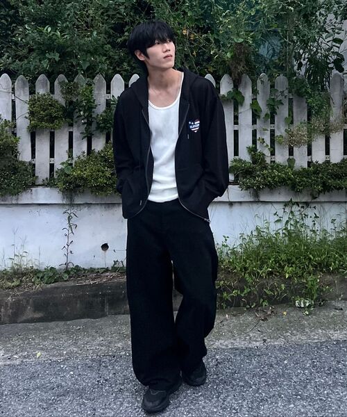 CHAMBROS（チャンブロス）の「カーブド BARREL コットンデニムパンツ[ブラック]（デニムパンツ・レディース・その他・SMALL/MEDIUM/LARGE/X-LARGE/2XL）」の13枚目の写真