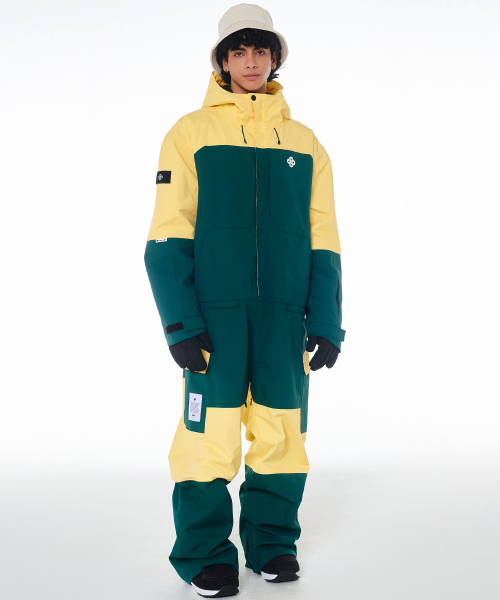 DOLL OUTERWEAR(ドラ アウターウェア)の「2425 リブレ ボードウェア ジャンプスーツ グリーン 男女共用(つなぎ/オールインワン・レディース・その他・X-SMALL/SMALL/MEDIUM/LARGE/X-LARGE)」の3枚目の写真