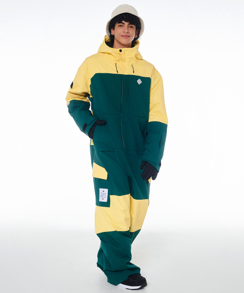 DOLL OUTERWEAR(ドラ アウターウェア)の「2425 リブレ ボードウェア ジャンプスーツ グリーン 男女共用(つなぎ/オールインワン・レディース・その他・X-SMALL/SMALL/MEDIUM/LARGE/X-LARGE)」の5枚目の写真