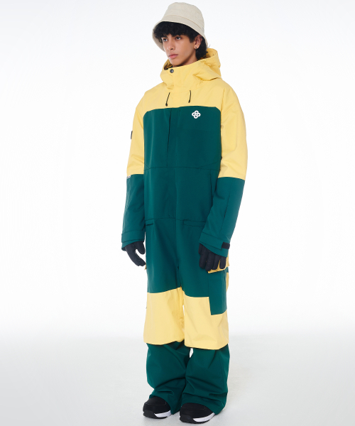 DOLL OUTERWEAR(ドラ アウターウェア)の「2425 リブレ ボードウェア ジャンプスーツ グリーン 男女共用(つなぎ/オールインワン・レディース・その他・X-SMALL/SMALL/MEDIUM/LARGE/X-LARGE)」の7枚目の写真