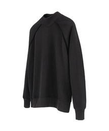 DGNAK（ディグナク）の「ブラックベロアラインスウェット (ブラック)（スウェット）」