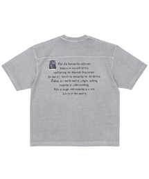 ビビディ クラッシュド ペイスト ピグメント 半袖Tシャツ (グレー)