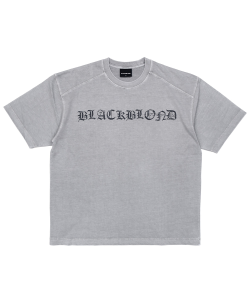 BLACK BLOND（ブラック ブロンド）の「ビビディ クラッシュド ペイスト ピグメント 半袖Tシャツ (グレー)（Tシャツ/カットソー・レディース・その他・MEDIUM/LARGE/X-LARGE）」の2枚目の写真