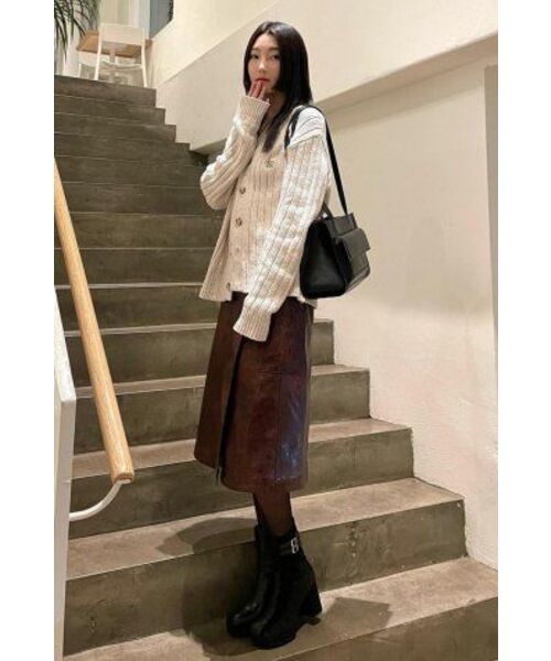 MCLANEE(マックラニー)の「554エルルショルダーバッグ(ショルダーバッグ・レディース・ライトベージュ/カーキ/ブラック/グレー・ONE SIZE)」の19枚目の写真