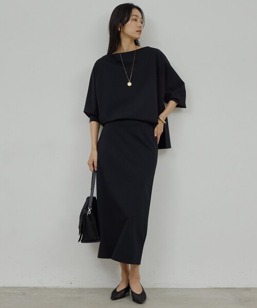 GALLARDAGALANTE(ガリャルダガランテ)の「オフショルポンチプルオーバー(Tシャツ/カットソー・レディース・モカ/ブラック・FREE)」の10枚目の写真