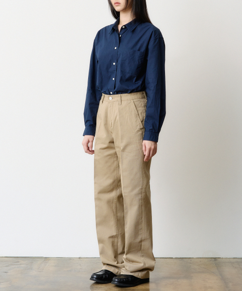 DENMADE(デンメイド)の「(WOMEN) DEN0661 wide chino pants (beige)(その他パンツ・レディース・その他・M/XS/S)」の3枚目の写真