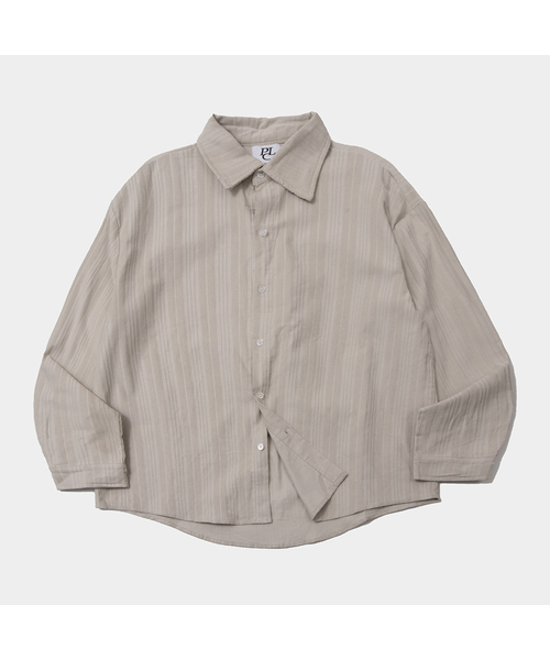 Basic Relax Oversize Cotton Long Sleeve Shirt — 2 цвета
