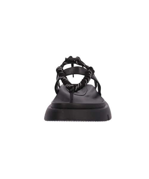 SHOEHI(シューハイ)の「イザベラドローストリングストラップサンダル(2Colors)_S0177(サンダル・レディース・ブラック/アイボリー・22.5cm/23cm/23.5cm/24cm/25cm)」の12枚目の写真