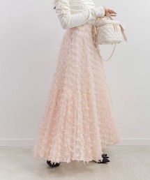 RANDA | リボンチュールフレアスカート(スカート)
