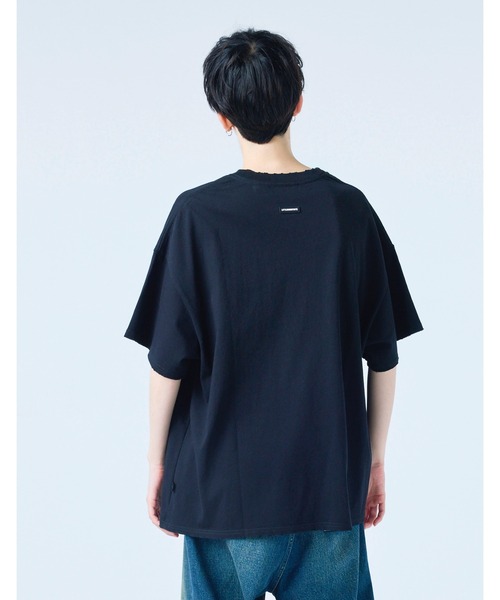 NO WAY(ノーウェイ)の「/Little sunny bite/stranger things x little sunny bite photo big tee(Tシャツ/カットソー・レディース・ブラック/ホワイト/ブルー・SMALL/MEDIUM)」の14枚目の写真
