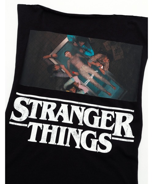 NO WAY(ノーウェイ)の「/Little sunny bite/stranger things x little sunny bite photo big tee(Tシャツ/カットソー・レディース・ブラック/ホワイト/ブルー・SMALL/MEDIUM)」の16枚目の写真
