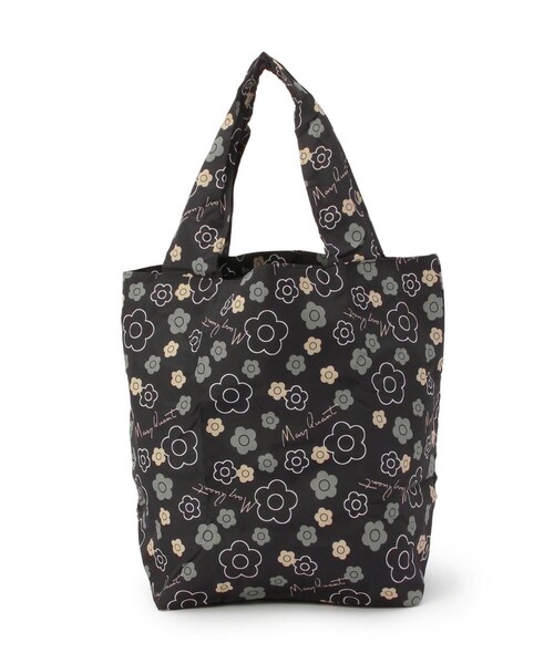 one'sterrace(ワンズテラス)の「MARY QUANT エコバッグ 2201A(エコバッグ/サブバッグ・レディース・ブラック系8・99)」の2枚目の写真