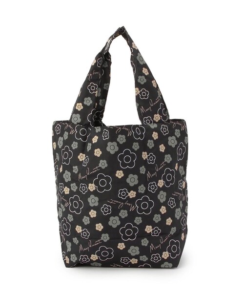 one'sterrace(ワンズテラス)の「MARY QUANT エコバッグ 2201A(エコバッグ/サブバッグ・レディース・ブラック系8・99)」の4枚目の写真