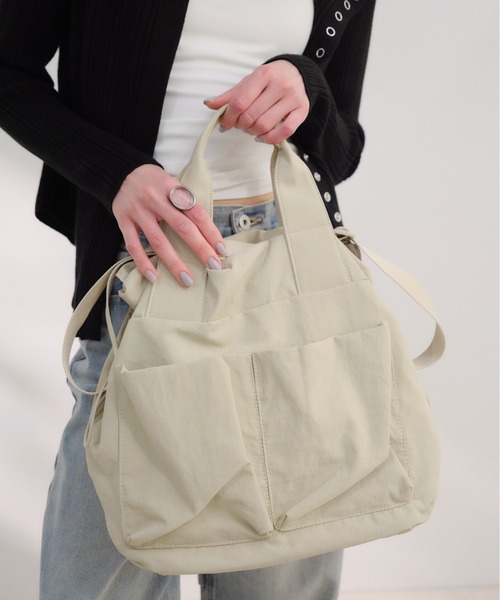 巾着型マルチWAYバッグ（トートバッグ）｜Shelly island（シェリー